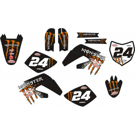 KIT GRAFICO MONSTER Arancio